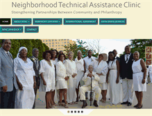 Tablet Screenshot of neighborhoodclinic.org